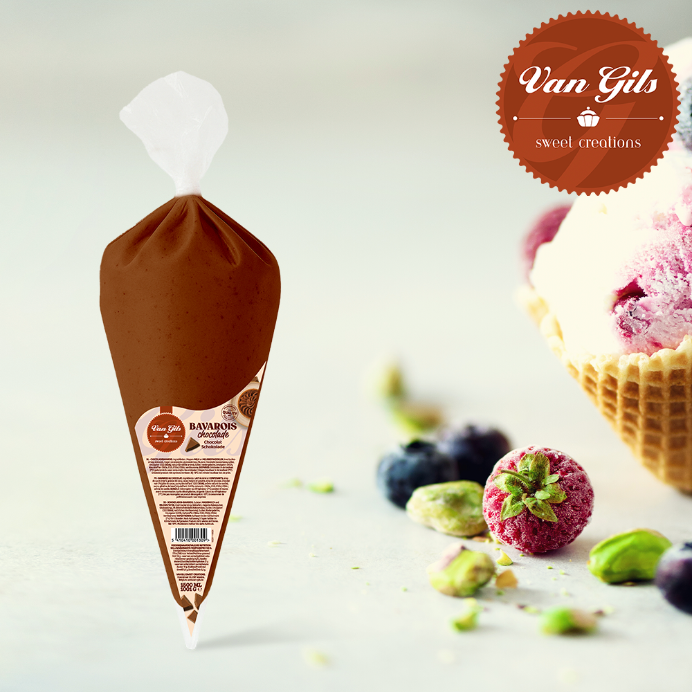 Chocolade Bavarois Spuitzak