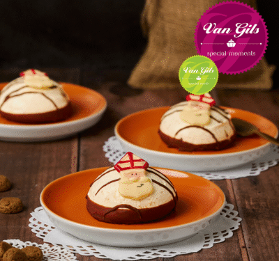 Sinterklaas Ijstaartje – Met zoetstoffen