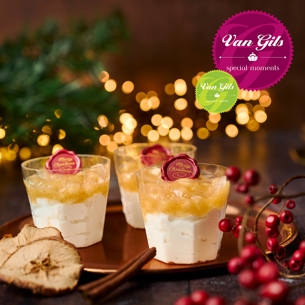 Kerstcoupe Bavarois - Met zoetstoffen