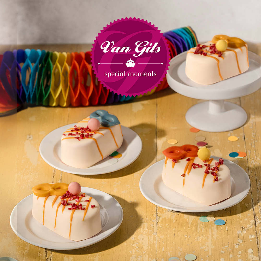 Taartje Carnaval Mousse