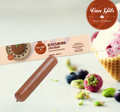 Chocolade Bavarois Rol