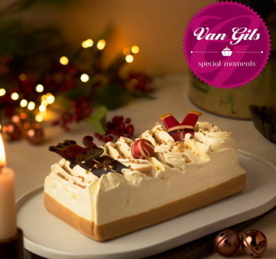Kerst Schnitt Roomijstaart