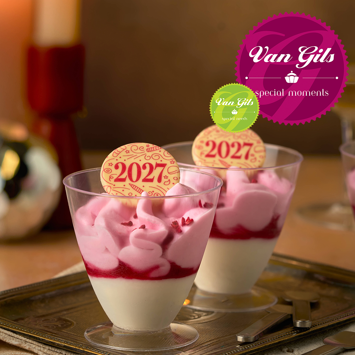 Oud & Nieuw Coupe Bavarois - met zoetstoffen